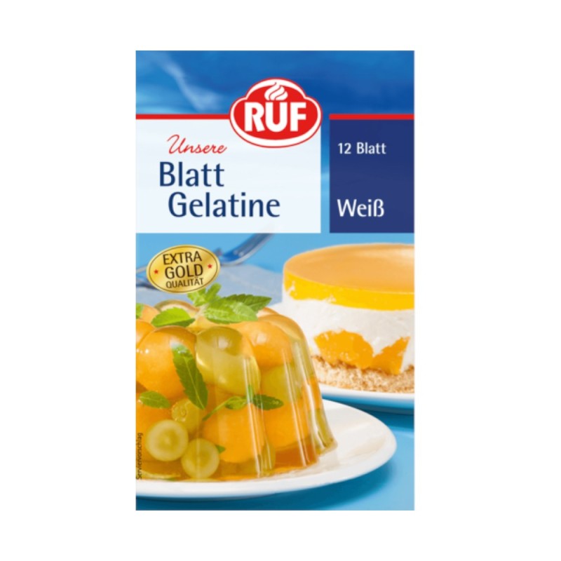 Set 2 x Foi Gelatina Alba, Ruf, 20 g