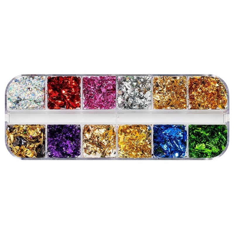 Set 2 x Foite Unghii Luxorise, Infinite Galaxy