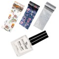 Set 2 x Folii Transfer Pretty Nails, 3 Bucati + Adeziv Special, 10 ml