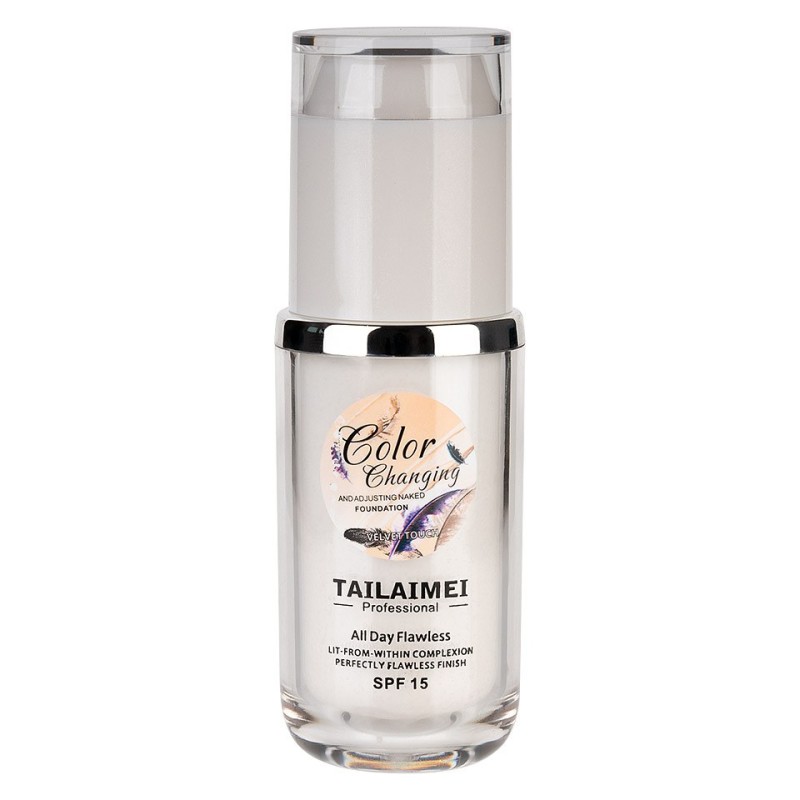 Set 2 x Fond de Ten TLM Color Changing Velvet Touch Spf 15, 40 ml