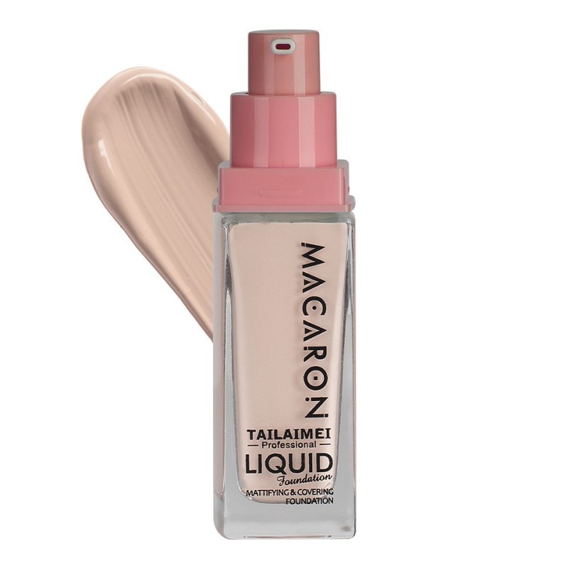 Set 2 x Fond de Ten TLM Macaron Mattifying & Covering Foundation, 101