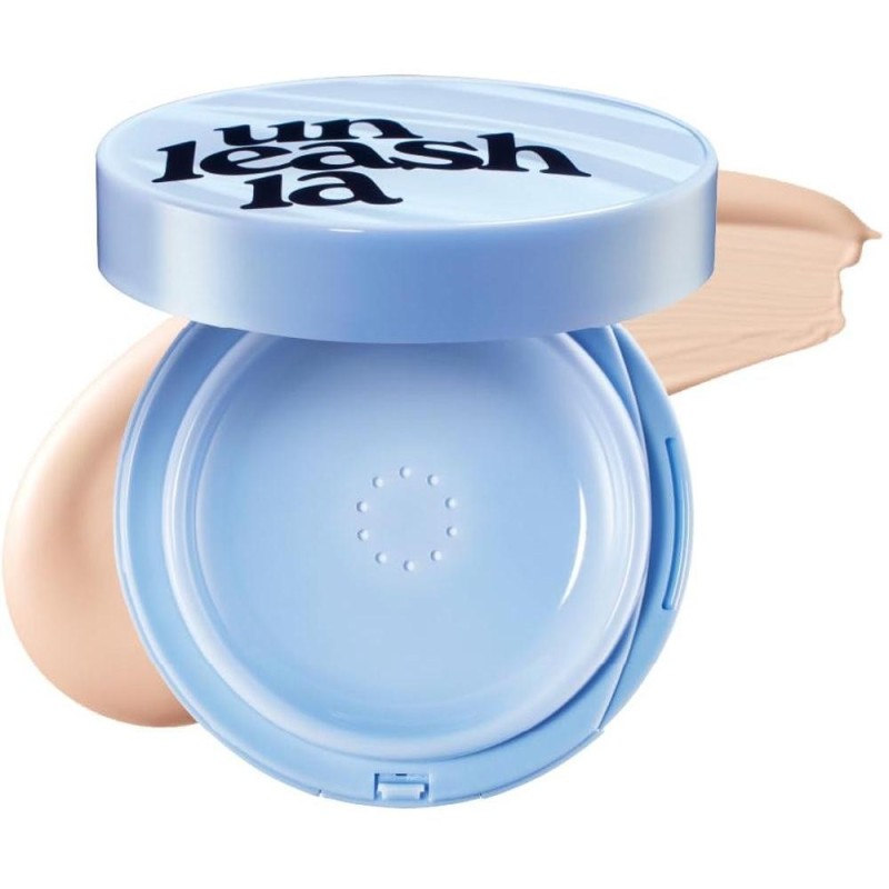 Set 2 x Fond de Ten Unleashia Blue Cushion, Nuanta 18N Pure, SPF 40+, 15 g