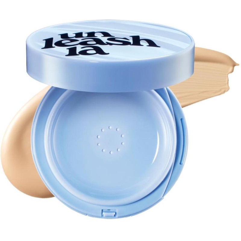 Set 2 x Fond de Ten Unleashia Blue Cushion, Nuanta 23W Jolly, SPF 40+, 15 g