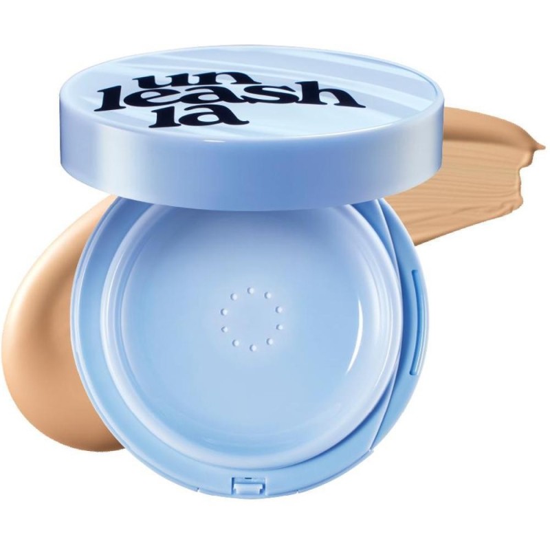 Set 2 x Fond de Ten Unleashia Blue Cushion, Nuanta 25N Good Night, SPF 40+, 15 g