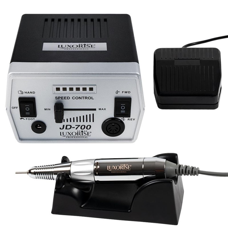 Set 2 x Freza Unghii Electrica Profesionala Pro Speed Jd700, Luxorise, 30000 Rpm