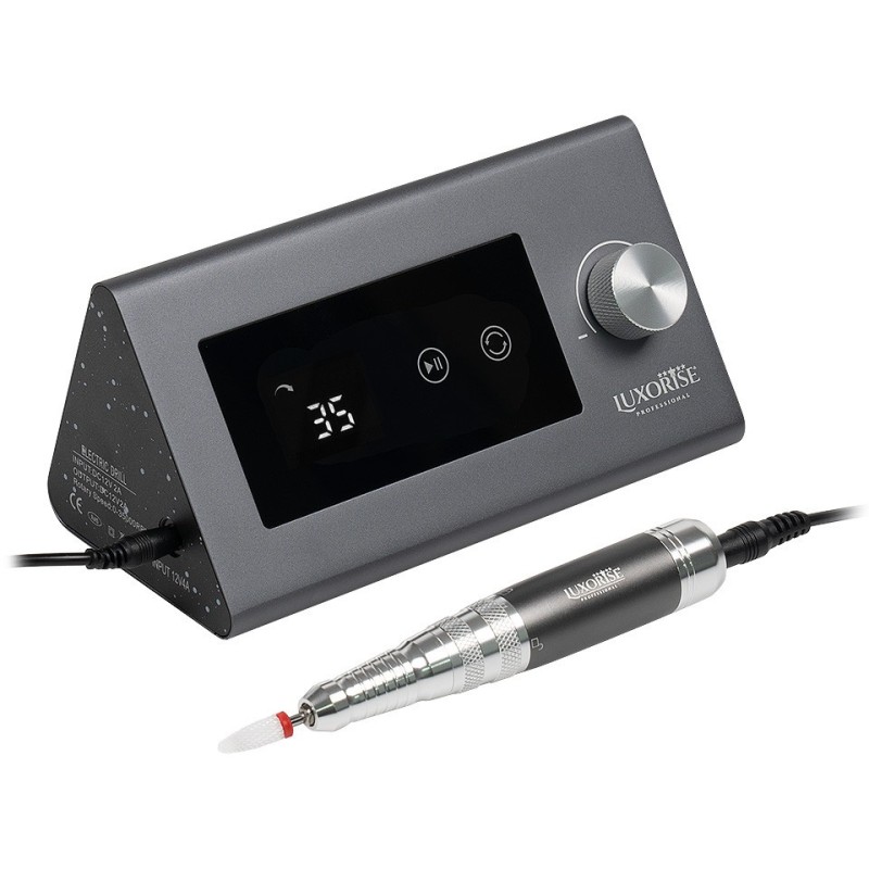 Set 2 x Freza Unghii Precision Pro, Luxorise 35.000 Rpm, Titanium Grey