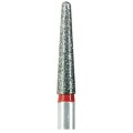 Set 2 x Freze Diamantate Stomatologice, Conic Rotunjit, 198-010 C, Granulatie Grosiera, pentru Turbina, 5 Bucati