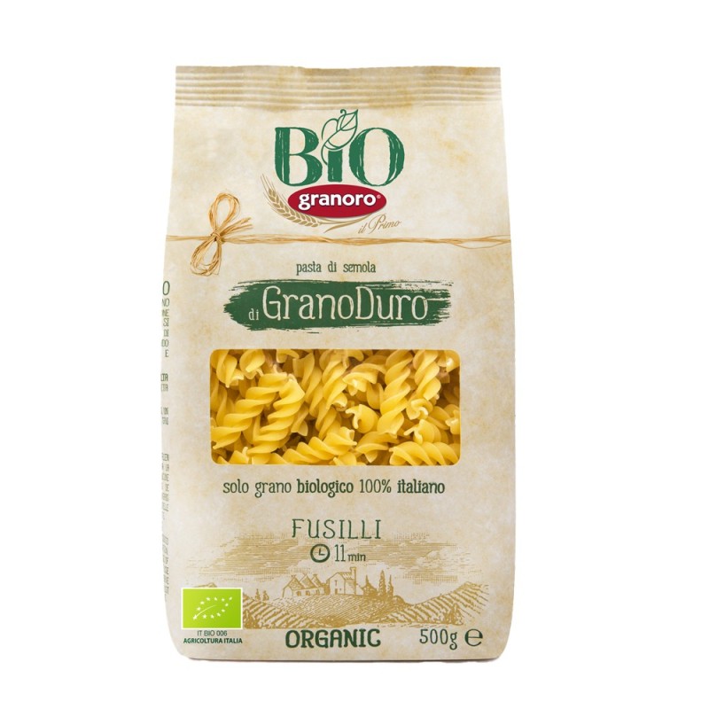 Set 2 x Fusili ECO fara Oua Nr.100, Granoro, 500 g