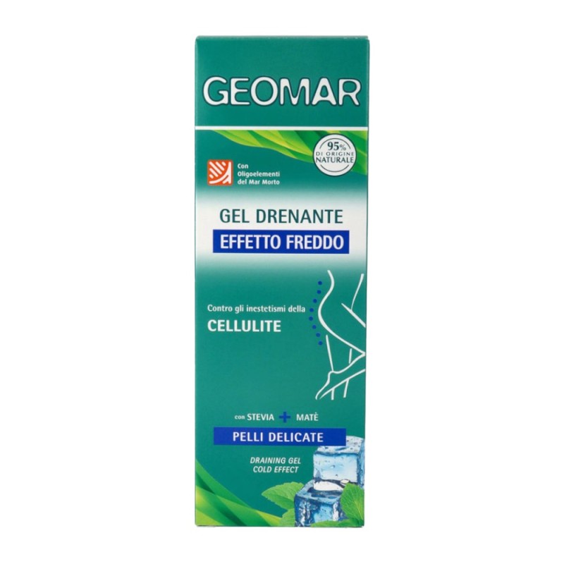 Set 2 x Gel Anticelulitic pentru Drenaj cu Efect Puternic, Geomar, 200 ml