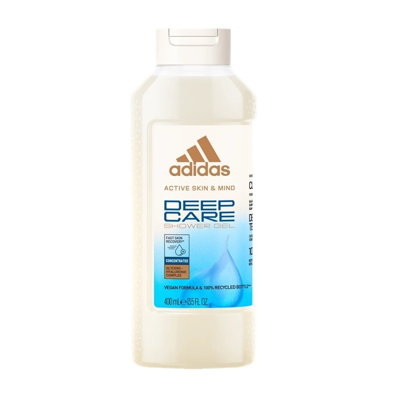 Set 2 x Gel de Dus Adidas, Deep Care, Unisex, 400 ml