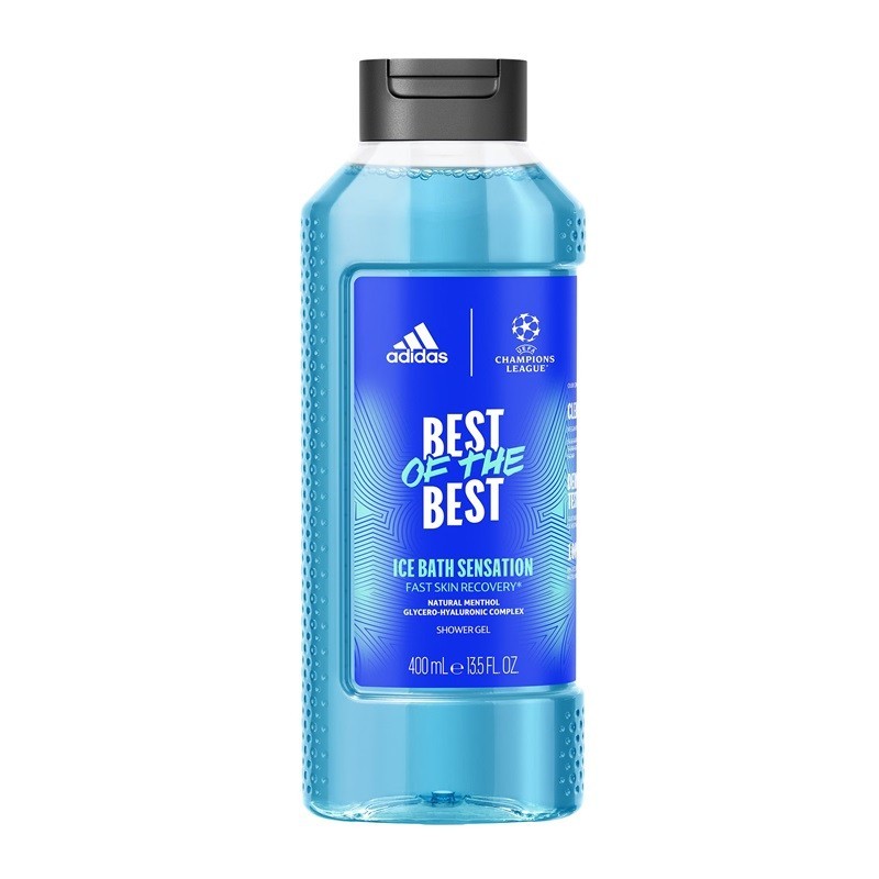 Set 2 x Gel de Dus Adidas, UEFA Champions League Best of the Best, Barbati, 400 ml