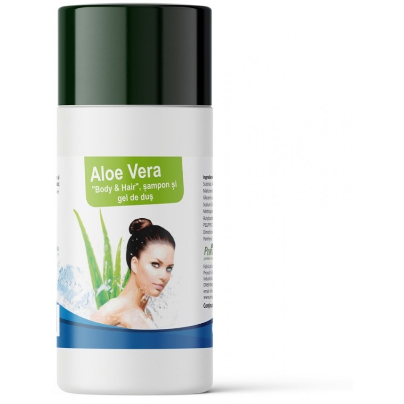 Set 2 x Gel de Dus cu Aloe Vera pentru Par si Corp, 200 ml, Medicura