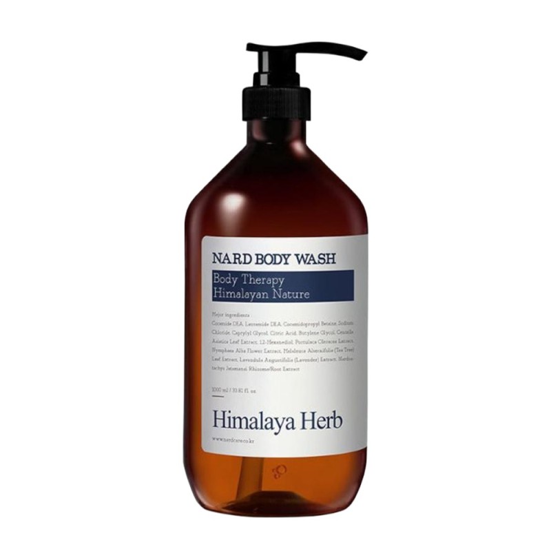 Set 2 x Gel de Dus cu Lavanda si Mosc, Himalaya Herb, Nard, 1000 ml