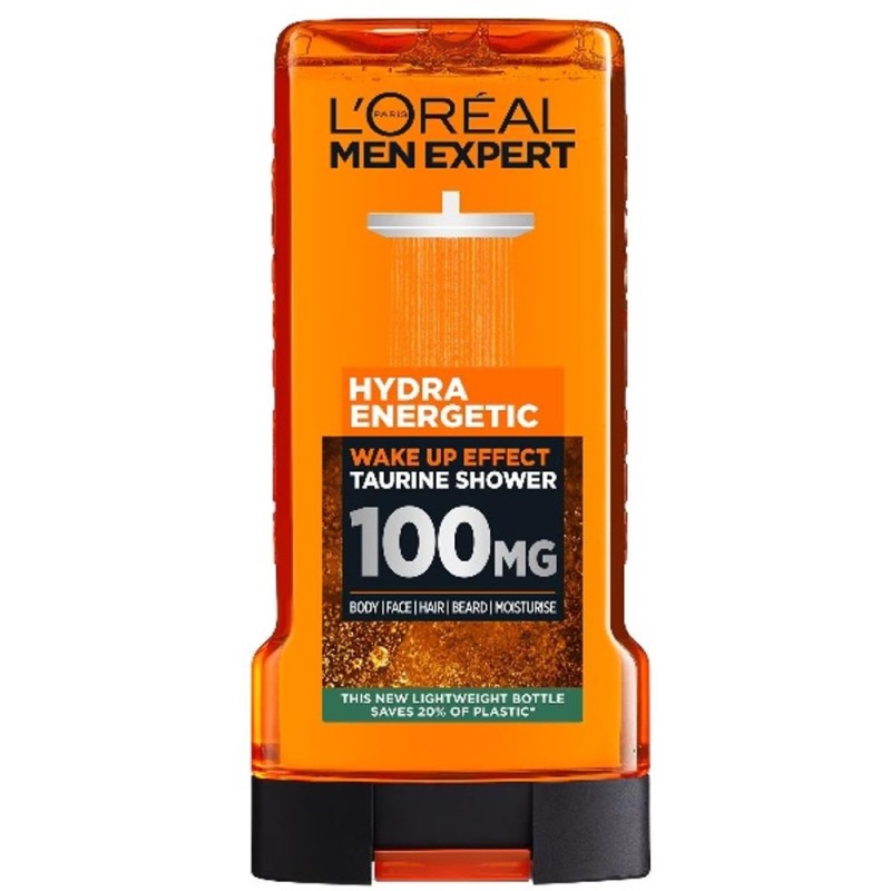 Set 2 x Gel de Dus Energizant L'Oreal Paris Men Expert Hydra Energetic, 300 ml