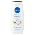 Set 2 x Gel de Dus Nivea Care Coconut, 750 ml