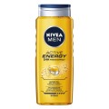 Set 2 x Gel de Dus Nivea Men Active Energy, cu Cafeina, 500 ml