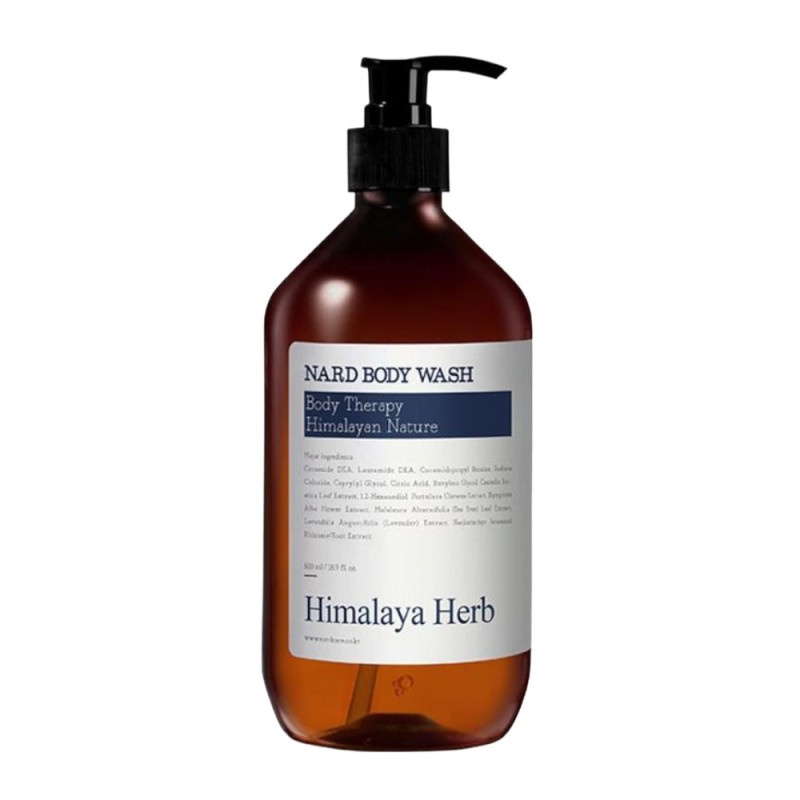 Set 2 x Gel de Dus Reconfortant, Lavanda si Mosc, Himalaya Herb, 500 ml, Nard