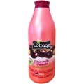 Set 2 x Gel de Dus si Lapte de Baie Cottage cu Cirese Negre si Fistic, 750 ml