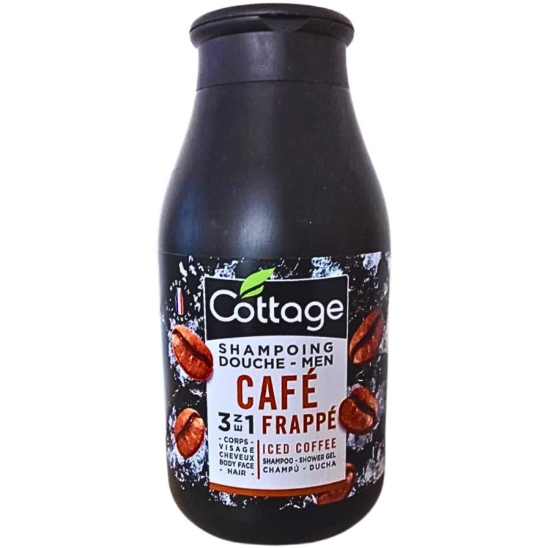 Set 2 x Gel de Dus si Sampon de Par Cottage Cafe Frappe, Barbati, 250 ml