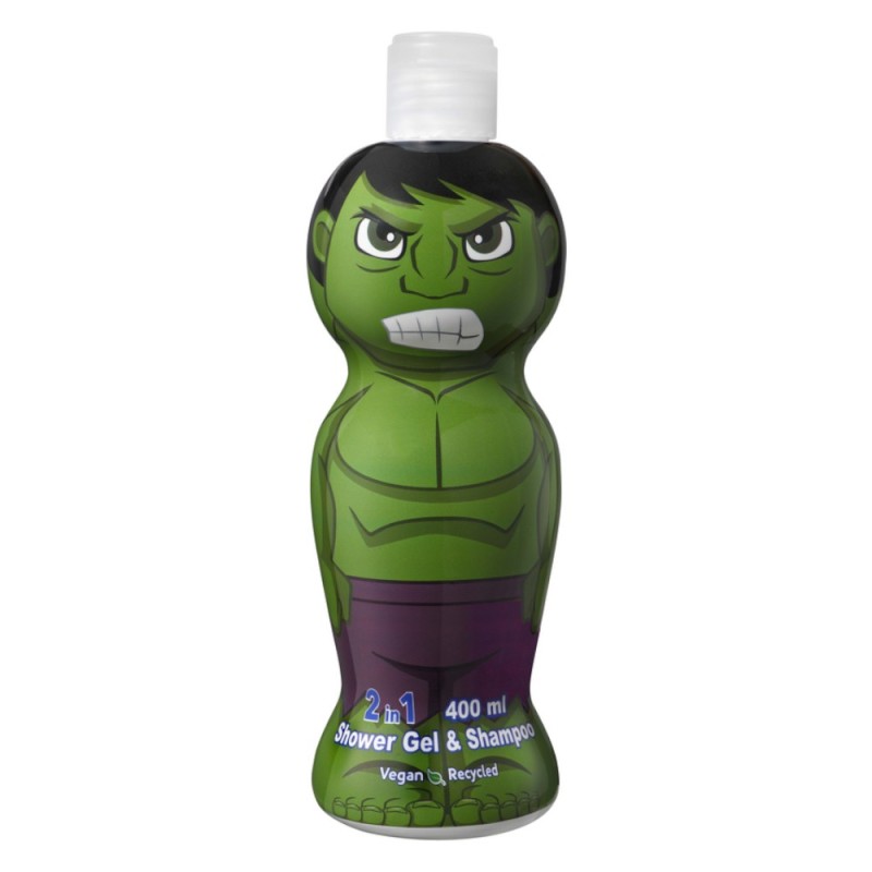 Set 2 x Gel de Dus si Sampon Hulk, Figurina 1D, 400 ml