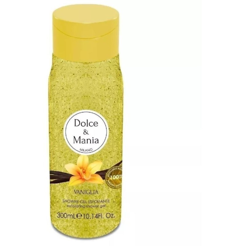 Set 2 x Gel Dus Scrub Dolce & Mania, Vanilie, 300 ml