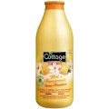 Set 2 x Gel Dus si Lapte de Baie Cottage, Miere si Frangipani, 750 ml