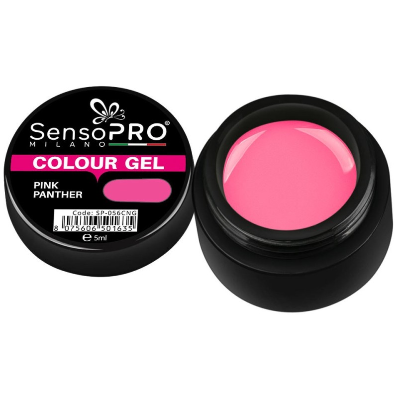Set 2 x Gel Uv Colorat Pink Panther 5 ml, SensoPRO Milano