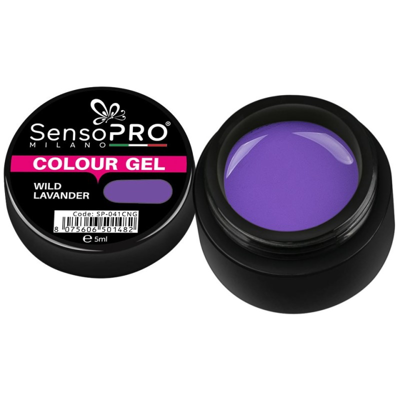 Set 2 x Gel Uv Colorat Wild Lavander 5 ml, SensoPRO Milano