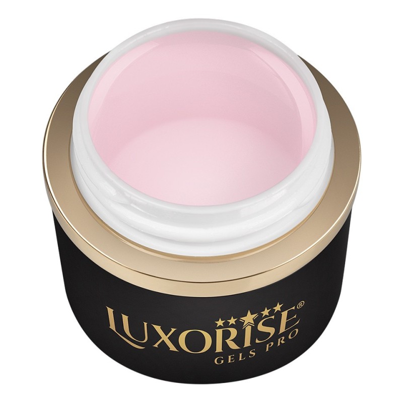 Set 2 x Gel Uv Constructie Unghii Revoflex Luxorise 30 ml, Baby Pink