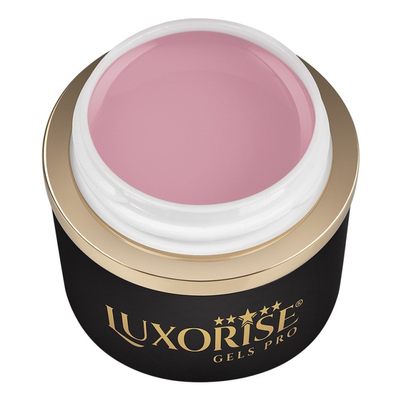 Set 2 x Gel Uv Constructie Unghii Revoflex Luxorise 50 ml, Cover Pink, Medium