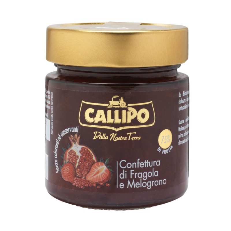 Set 2 x Gem de Capsuni si Rodie, Callipo, 280 g
