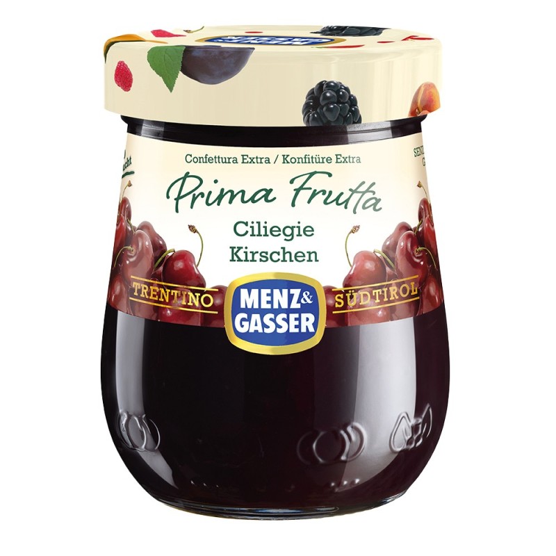 Set 2 x Gem de Cirese 50% Fructe, Menz and Gasser, 340 g