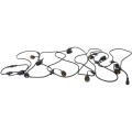 Set 2 x Ghirlanda Decorativa Exterior, 10 Becuri E27, 10 m