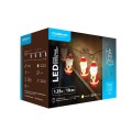 Set 2 x Ghirlanda Luminoasa Decorativa Modee C1013, 10 LED-uri, 0.15W, 1.35 m, 3 x AA, Alb Cald