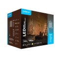 Set 2 x Ghirlanda Luminoasa Decorativa Modee C3003, 144 LED-uri, 3.6W, 2 x 2 m, Alb Cald