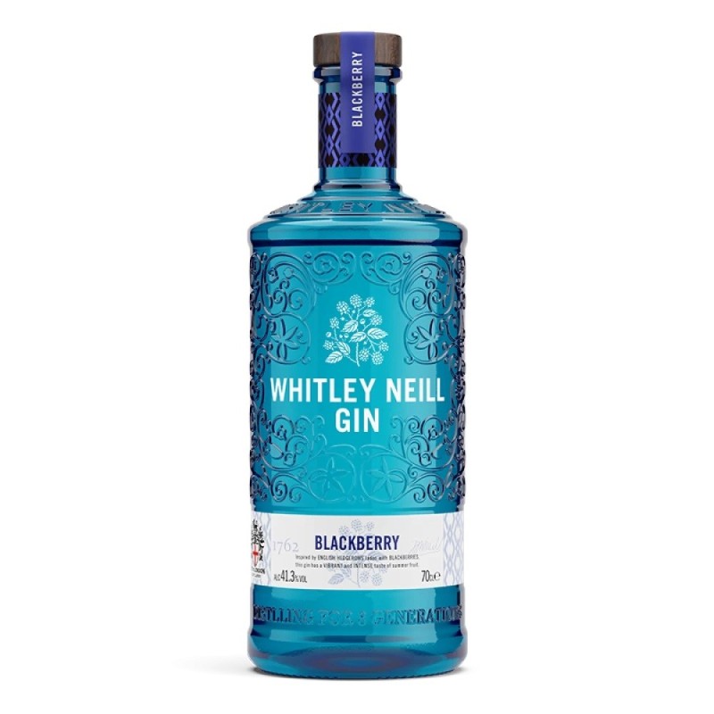 Set 2 x Gin cu Aroma de Mure, Whitley Neill, Alcool 41.3%, 0.7 l