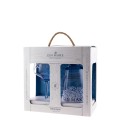Set 2 x Gin Gin Mare cu Pahar, 43%, 0.7 l