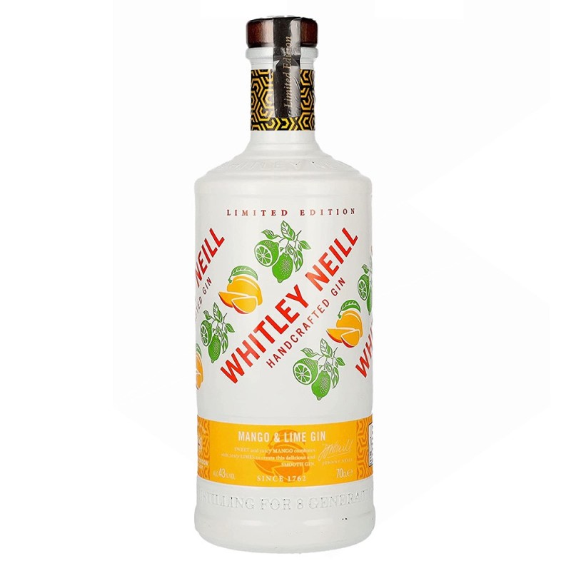 Set 2 x Gin Whitley Neill Mango & Lime, 43% Alcool, 0.7 l