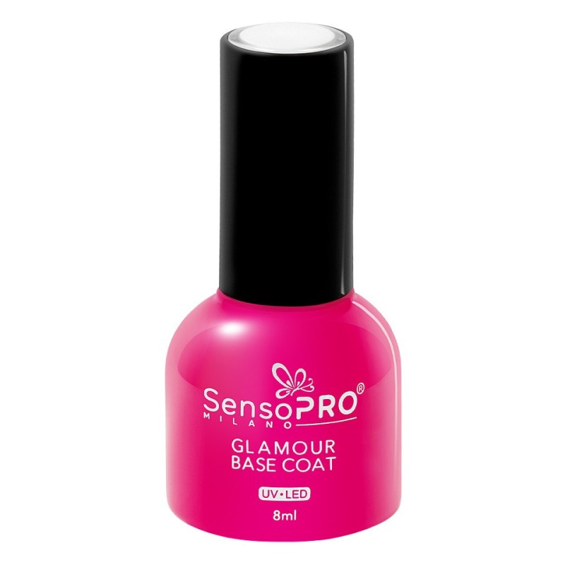 Set 2 x Glamour Base Coat SensoPRO Milano, 8 ml