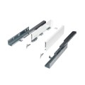 Set 2 x Glisiera Idealbox Slim, L350 mm, H126 mm, pentru Placa de 18 mm, Finisaj Antracit