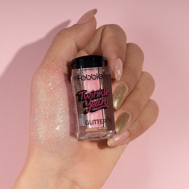 Set 2 x Glitter Pulbere Ochi si Buze Twinkle Yeah Febble, 02