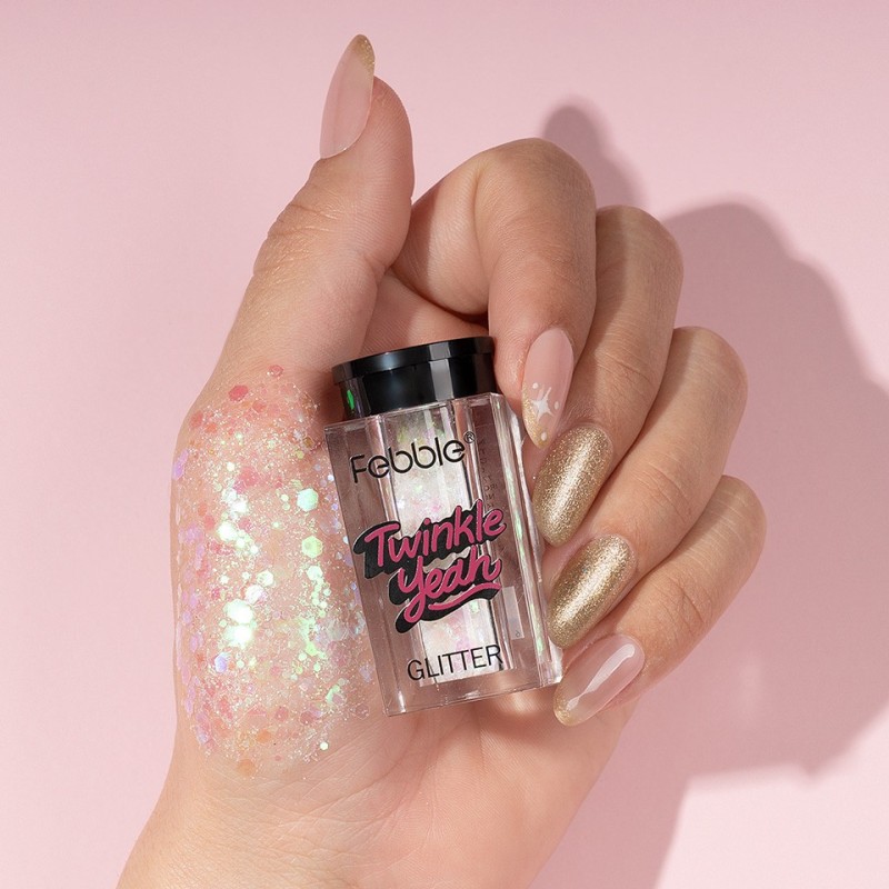Set 2 x Glitter Pulbere Ochi si Buze Twinkle Yeah Febble, 07