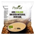 Set 2 x Gris BIO din Grau Integral Veritabil, 600 g, Pronat