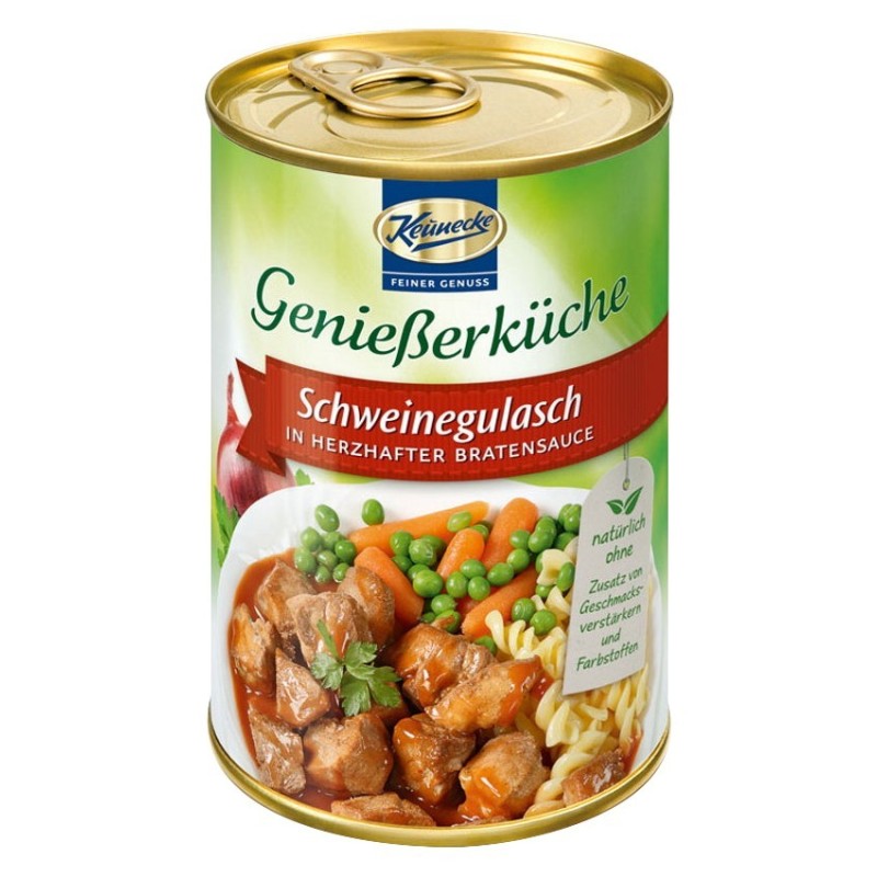 Set 2 x Gulas de Porc in Sos Brun, Gourmet, 400 g, Keunecke