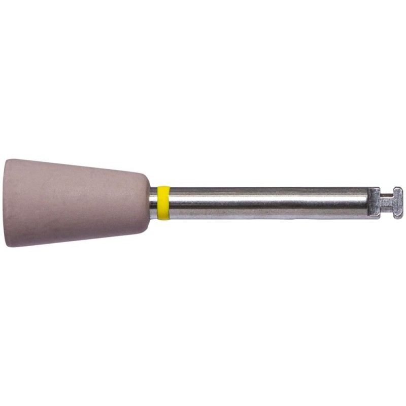 Set 2 x Guma Polizare Extra Fina pentru Coroane Si Punti, Forma de cupa Medie, Bordo Deschis