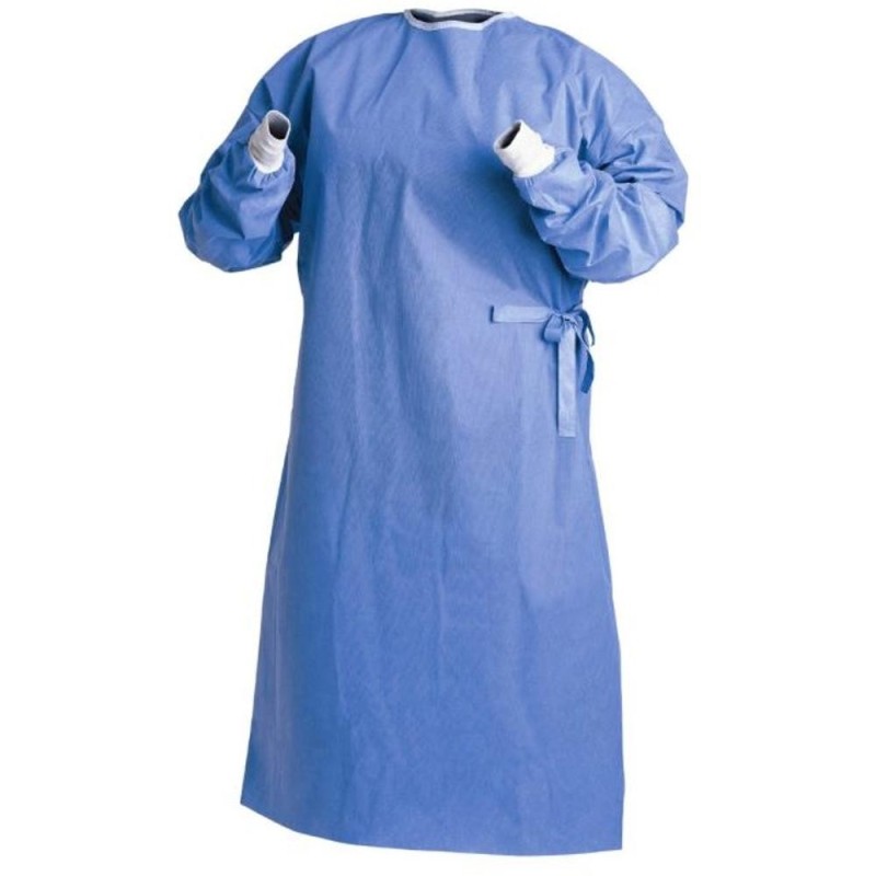 Set 2 x Halat Chirurgical Steril, Prima, de Unica Folosita, Impermeabil, 140x165 cm, Masura XL