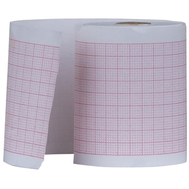 Set 2 x Hartie Electrocardiograf, Prima, 58 mm x 20 m, Aspel Ascard-Model B5-Eco, 5 Role