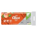 Set 2 x Hartie Igienica Alint Practic, Piersica, 3 Straturi, 10 Role