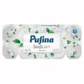 Set 2 x Hartie Igienica Pufina Soft, Alb Pur, 2 Straturi, 10 Role