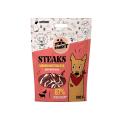 Set 2 x Hrana Caini Mr. Bandit Steaks, Vita cu Rata, 500 g